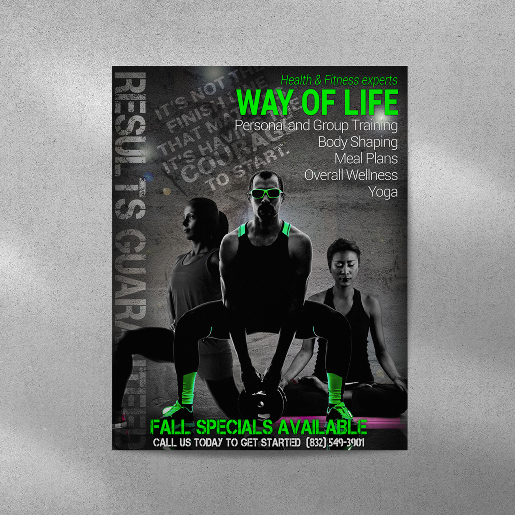 Way of life flyer